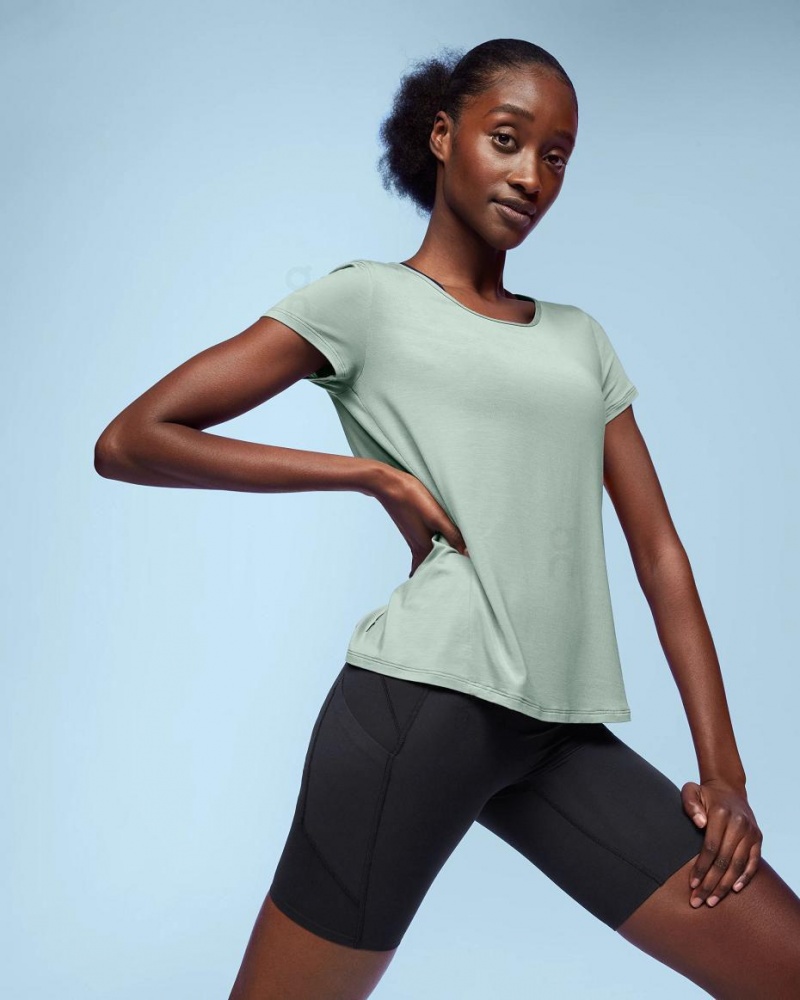 Green On Active-T Breathe Women's T-shirts | USA_ON8720