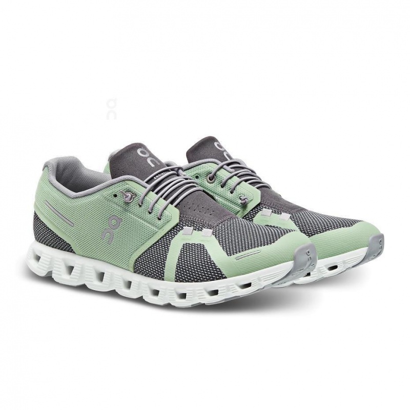 Green On Cloud 5 Combo Men's Sneakers | USA_ON8668