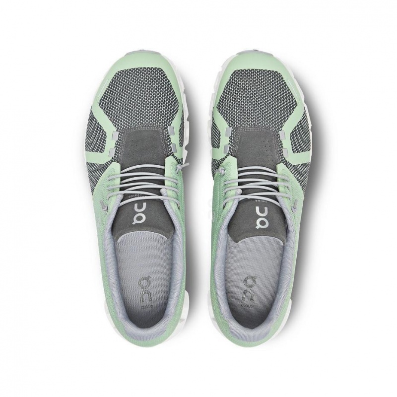 Green On Cloud 5 Combo Men's Sneakers | USA_ON8668