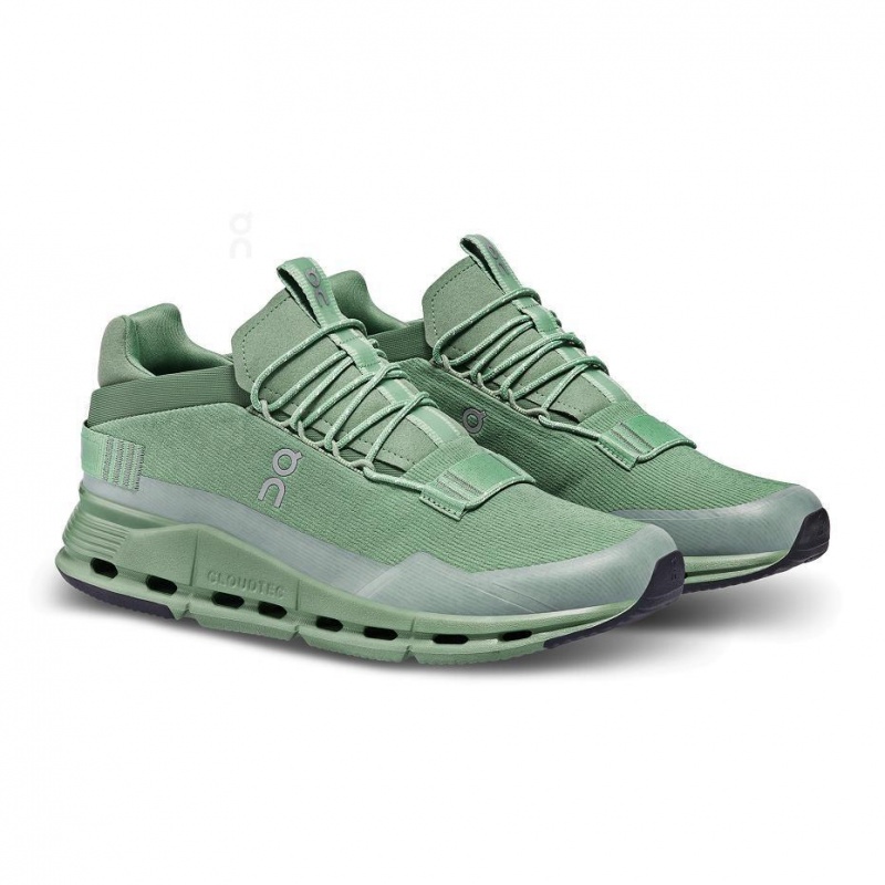 Green On Cloudnova Sensa Women's Sneakers | USA_ON8675