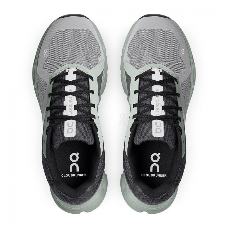 Green On Cloudrunner Men's Road Running Shoes | USA_ON8067