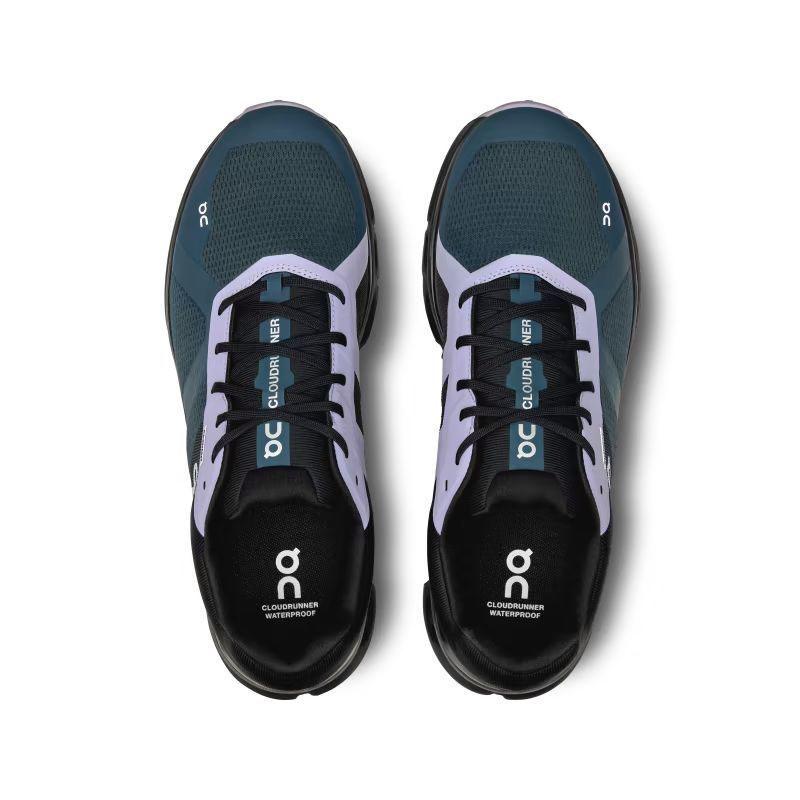 Green On Cloudrunner Waterproof Men's Road Running Shoes | USA_ON8761