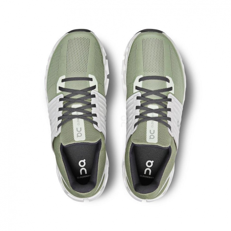 Green On Cloudswift 3 AD Men's Sneakers | USA_ON8384