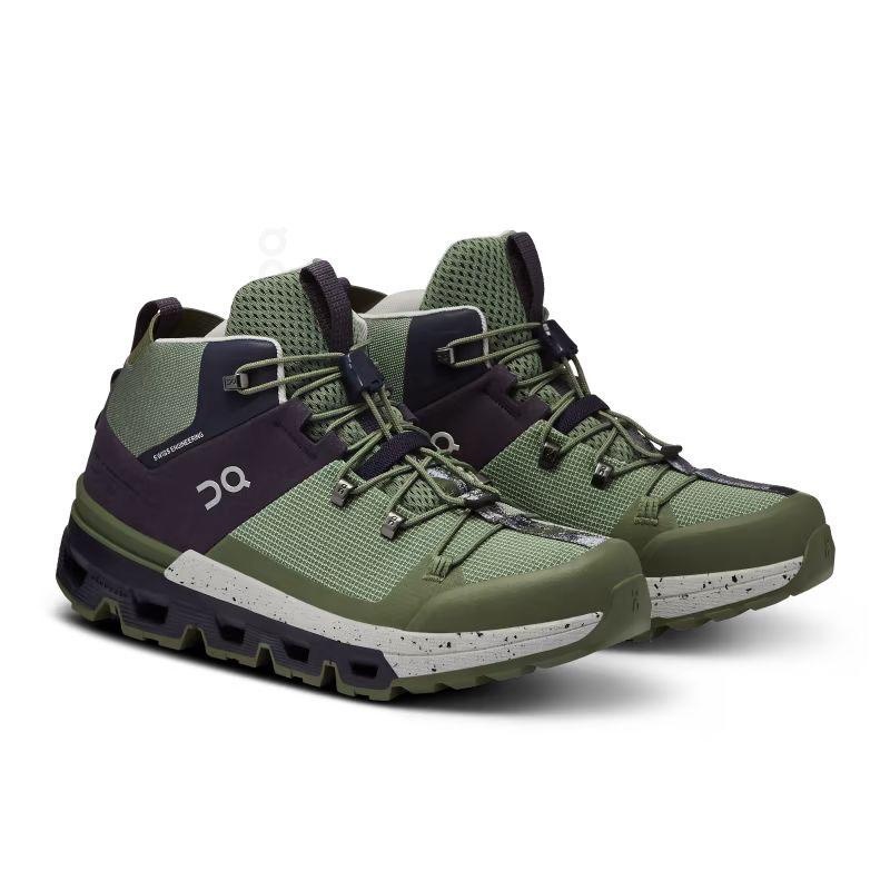 Green On Cloudtrax Women's Hiking Boots | USA_ON8369
