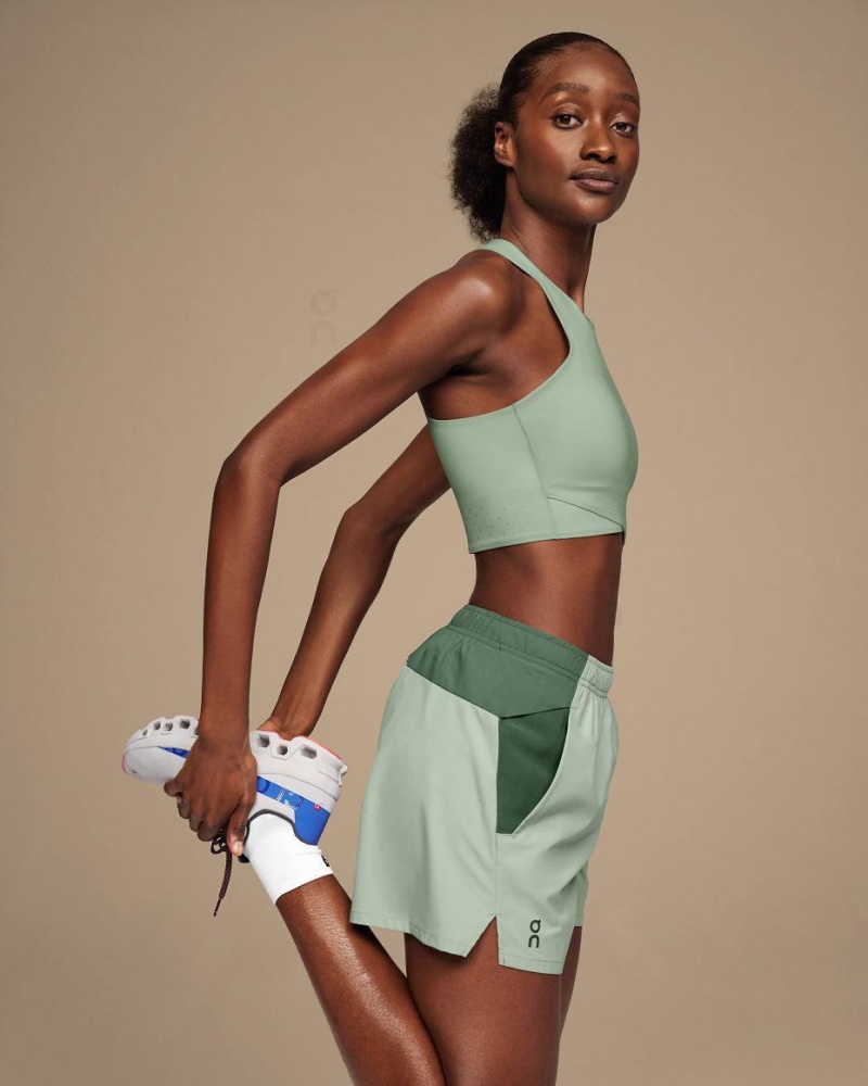 Green On Essential Women's Shorts | USA_ON9101