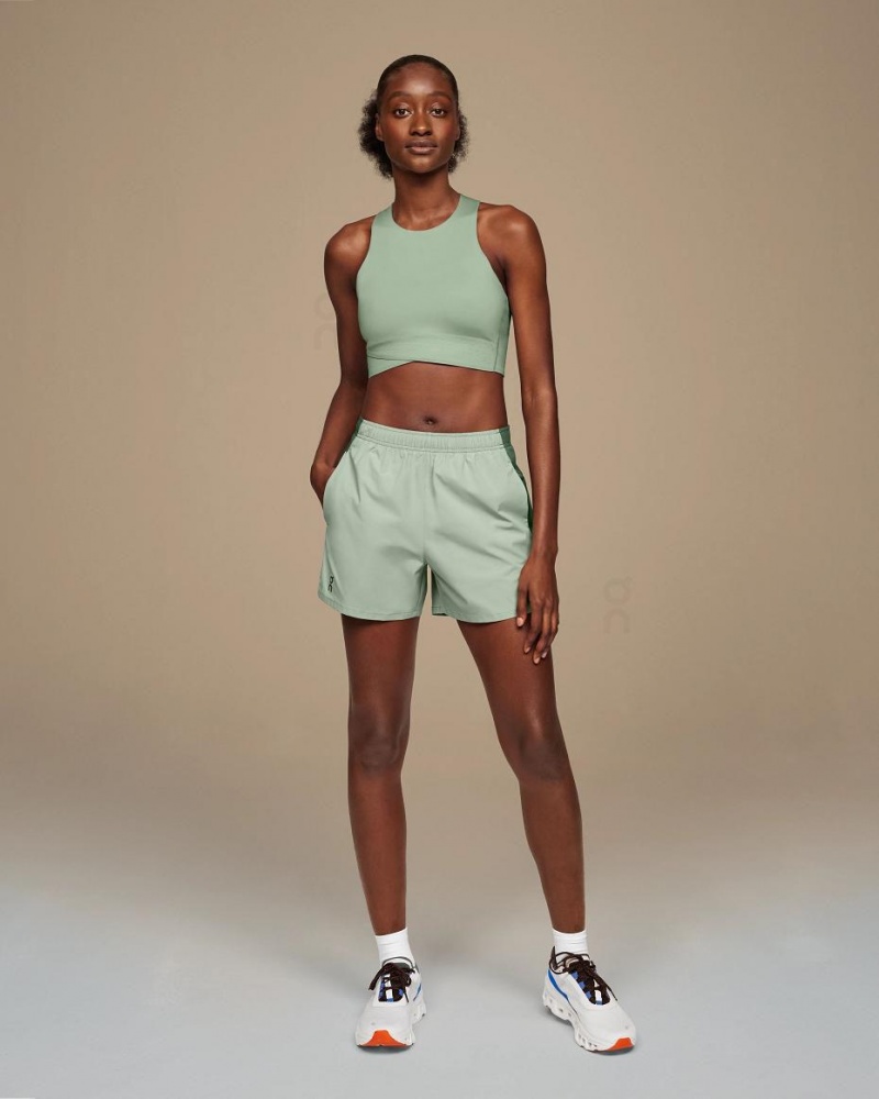 Green On Essential Women\'s Shorts | USA_ON9101