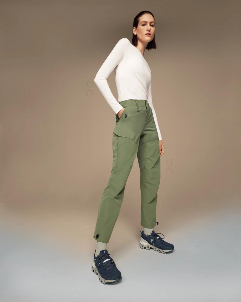 Green On Explorer Women's Pants | USA_ON8091