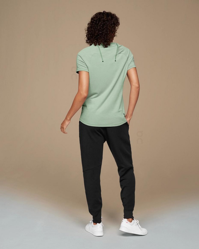 Green On Focus-T Women's T-shirts | USA_ON8229