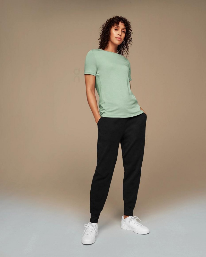 Green On Focus-T Women's T-shirts | USA_ON8229