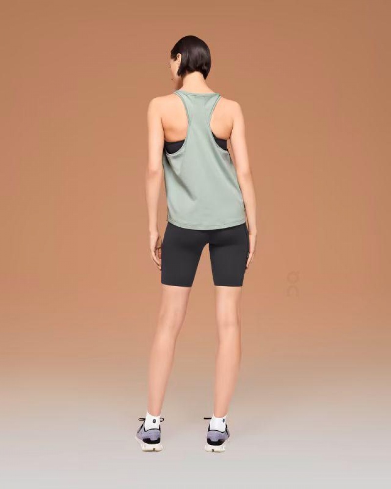 Green On Focus Women's Tank | USA_ON8937