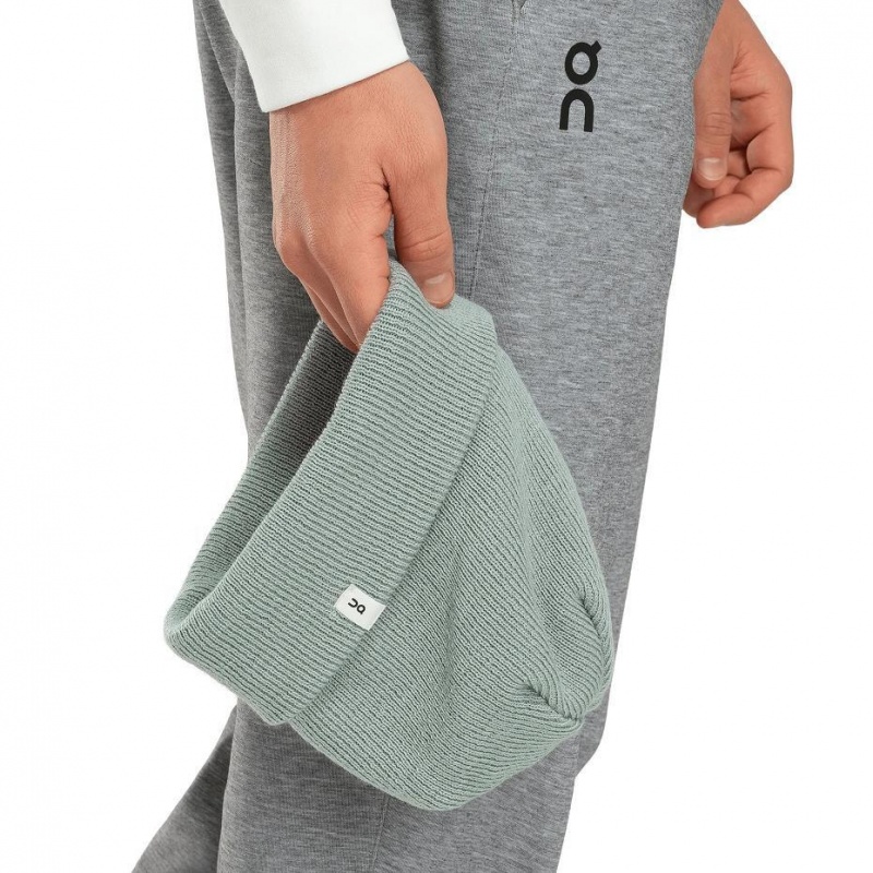 Green On Merino Women's Beanie | USA_ON8331