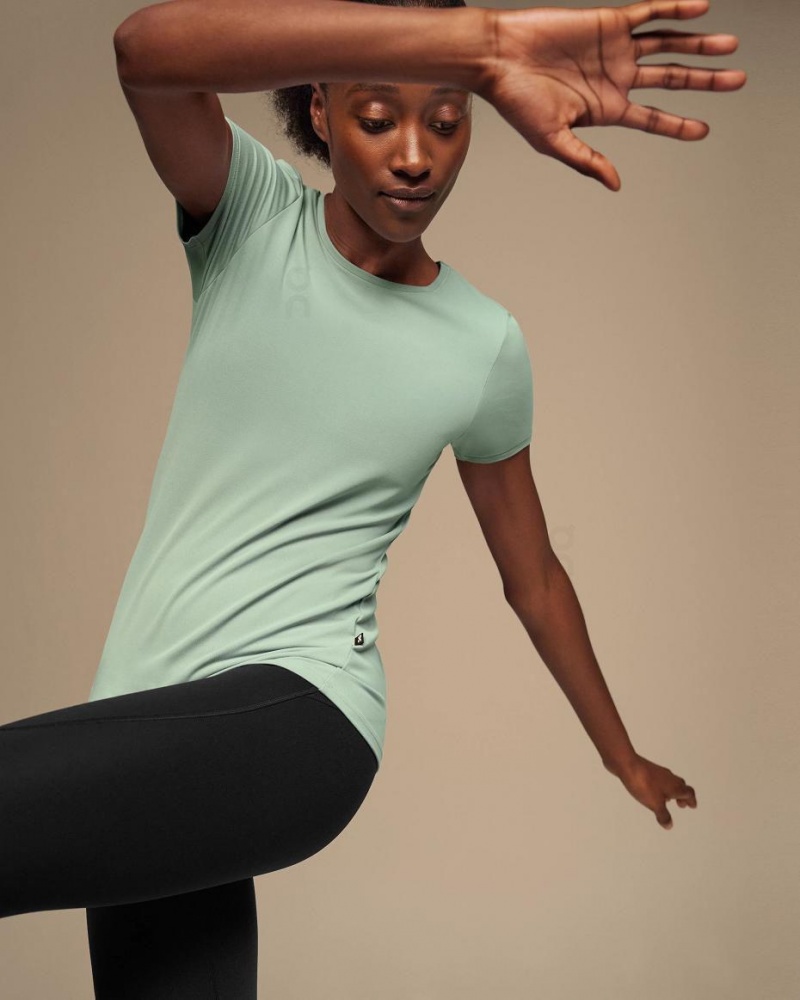 Green On Movement-T Women\'s T-shirts | USA_ON8897