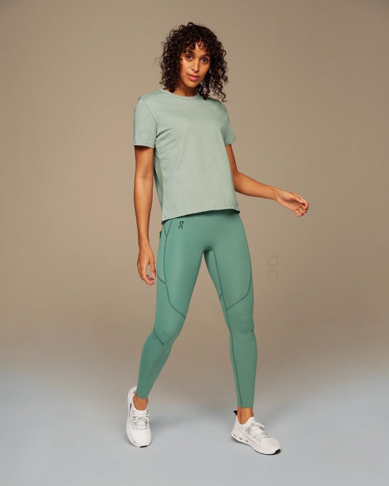 Green On On-T Women\'s T-shirts | USA_ON8549