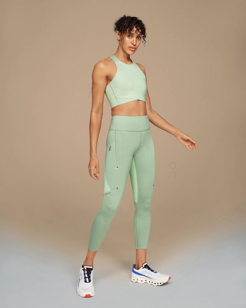 Green On Performance 7/8 Women's Tights | USA_ON8021