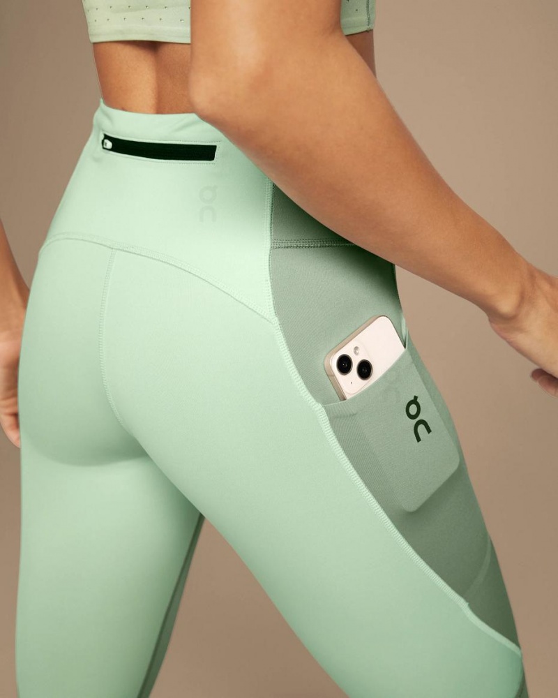 Green On Performance 7/8 Women's Tights | USA_ON8021