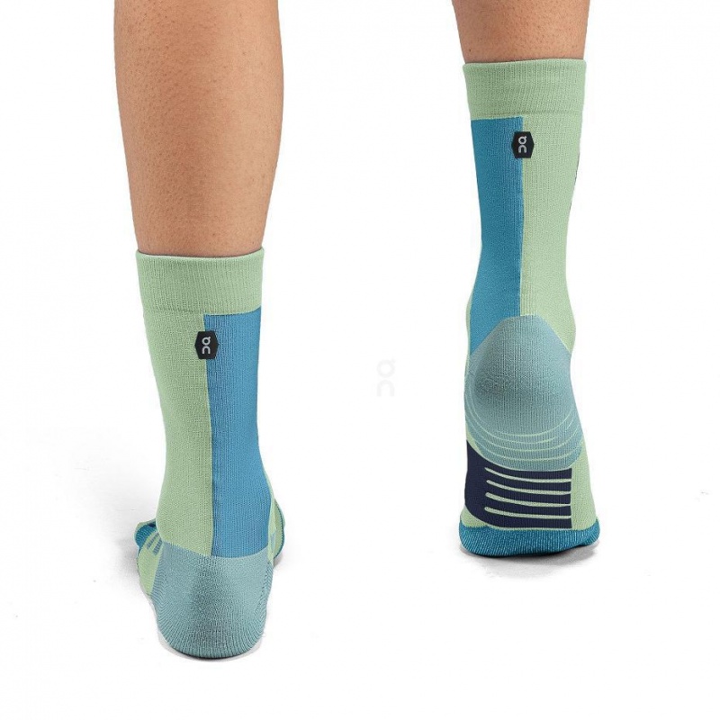 Green On Performance High Men's Socks | USA_ON8118