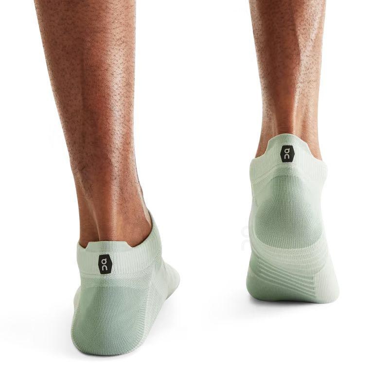 Green On Performance Low Men's Socks | USA_ON9162