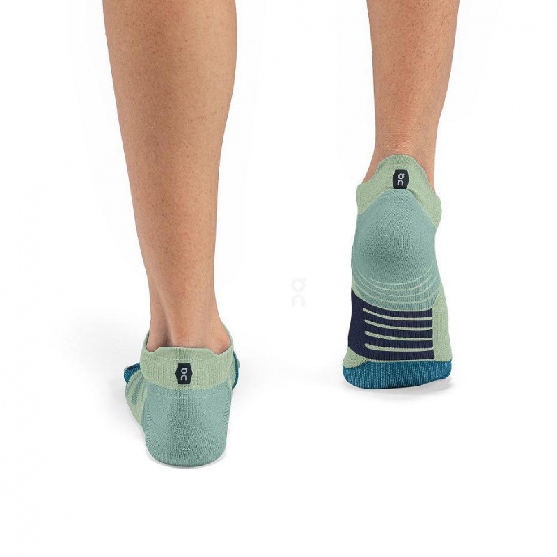 Green On Performance Low Men's Socks | USA_ON8391