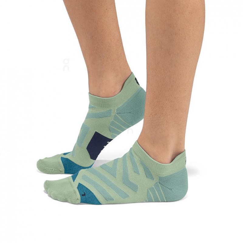 Green On Performance Low Men\'s Socks | USA_ON8391