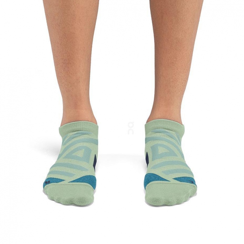 Green On Performance Low Women's Socks | USA_ON1174