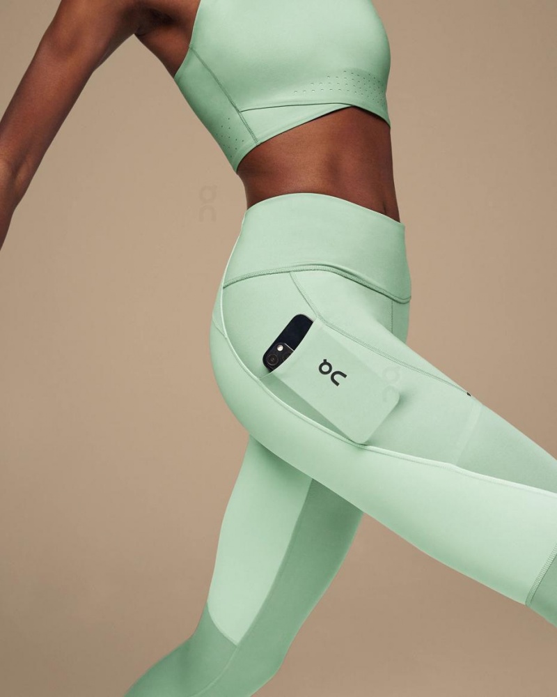 Green On Performance Women's Tights | USA_ON8022