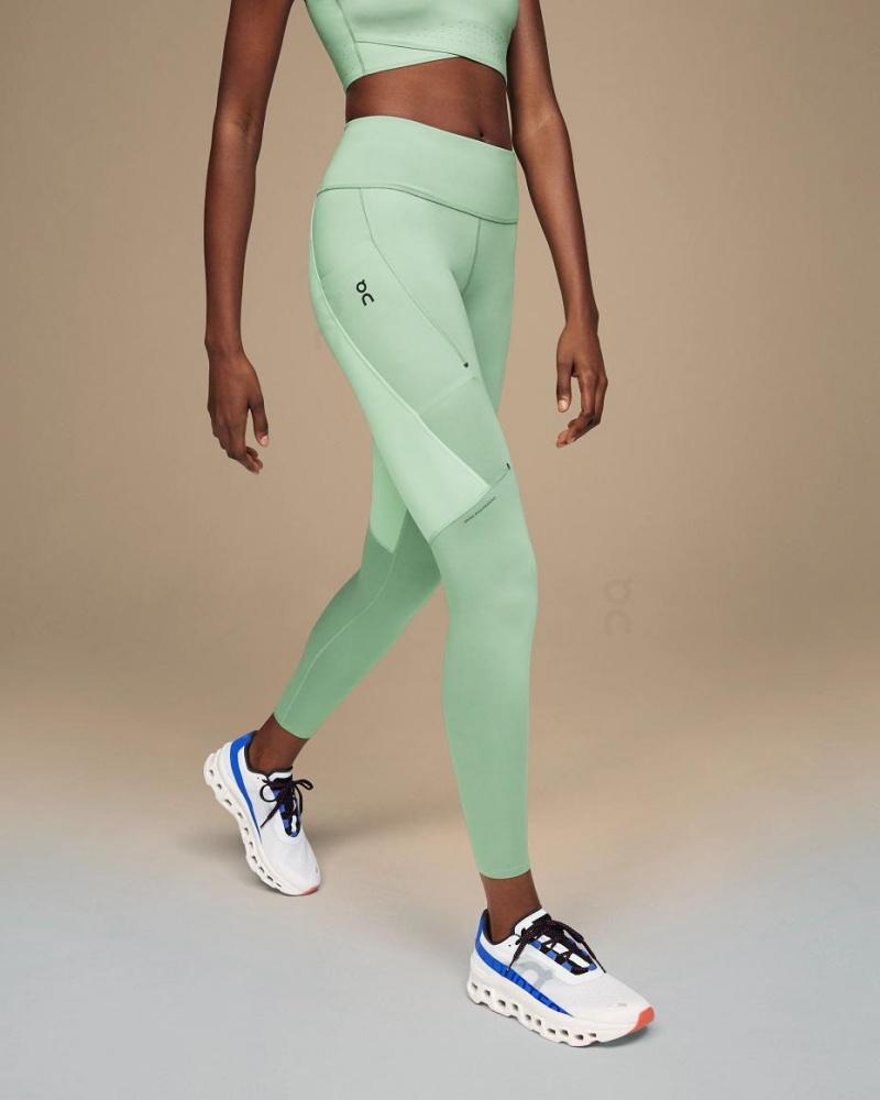 Green On Performance Women's Tights | USA_ON8022