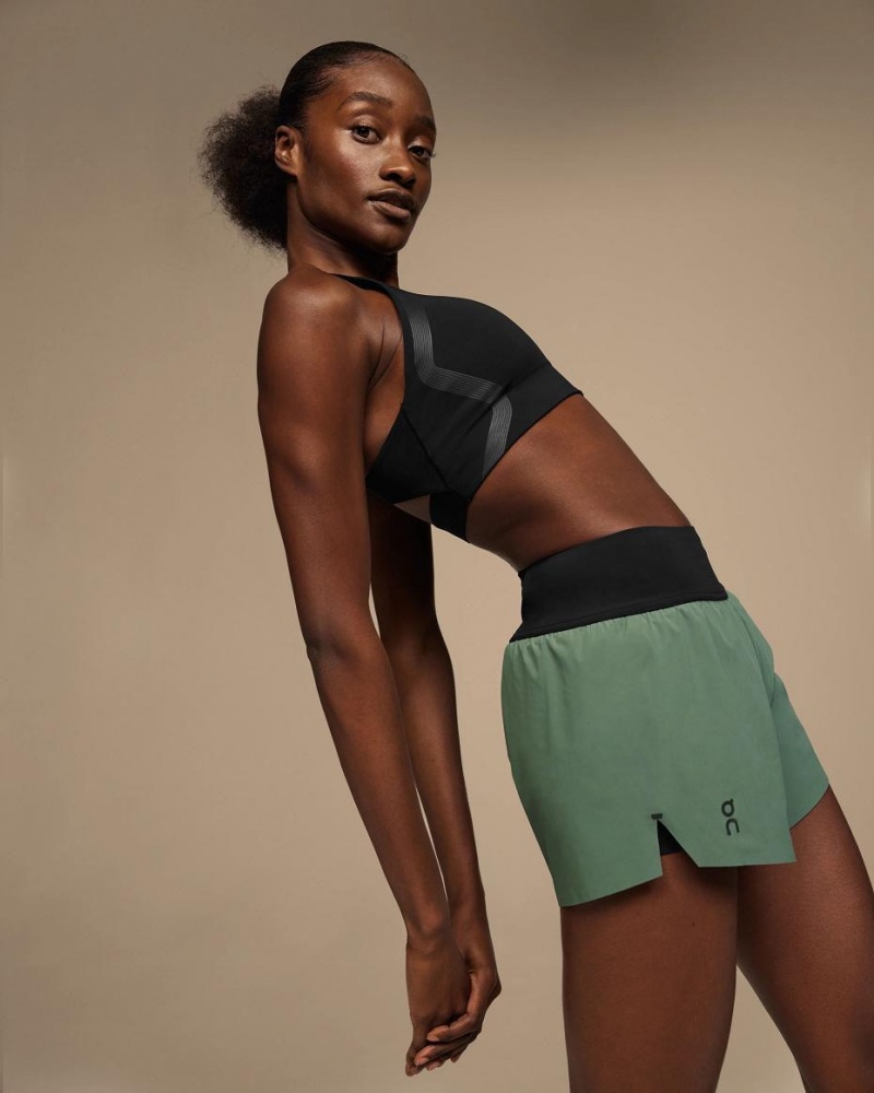 Green On Running Women\'s Shorts | USA_ON8170