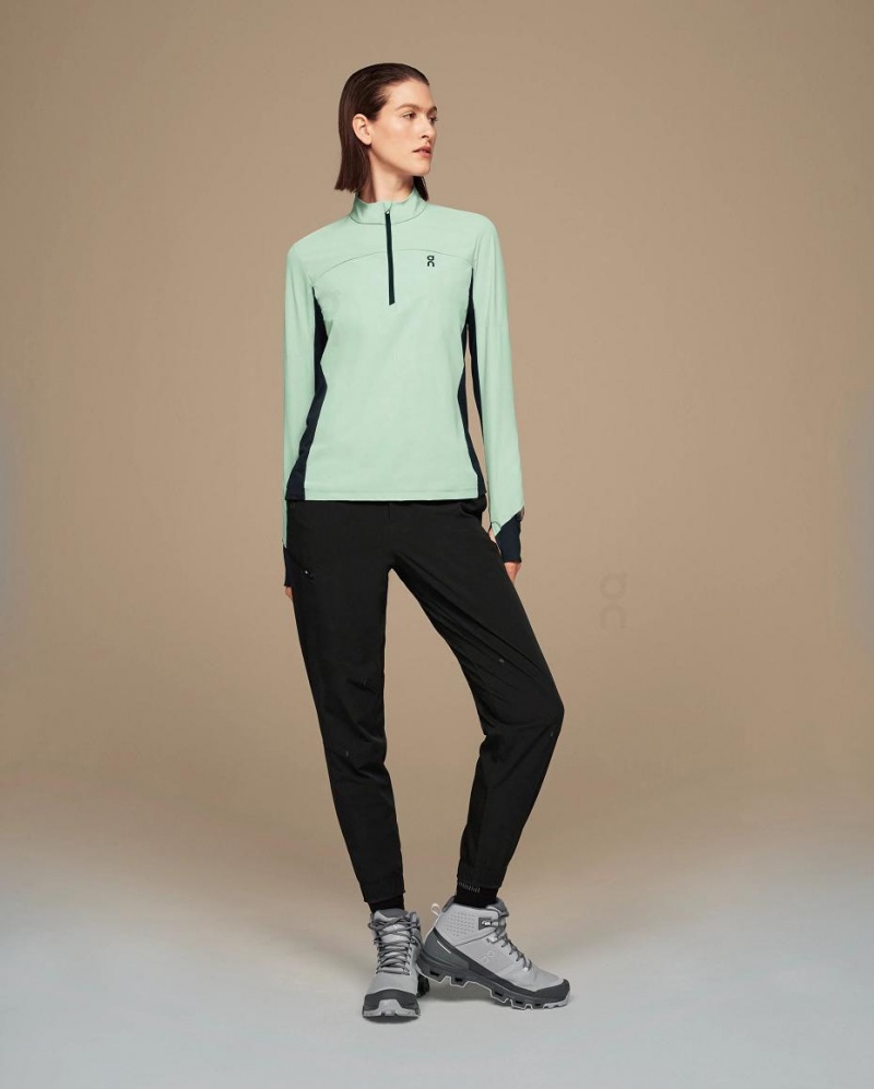 Green On Trail Breaker Women's T-shirts | USA_ON8035