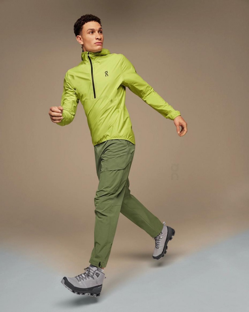 Green On Waterproof Anorak Men's Jackets | USA_ON8332