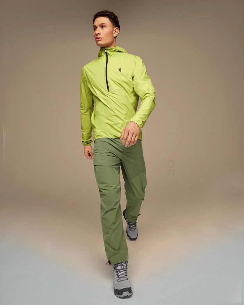 Green On Waterproof Anorak Men's Jackets | USA_ON8332