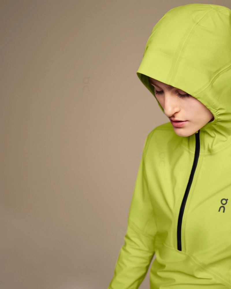 Green On Waterproof Anorak Women's Jackets | USA_ON9105