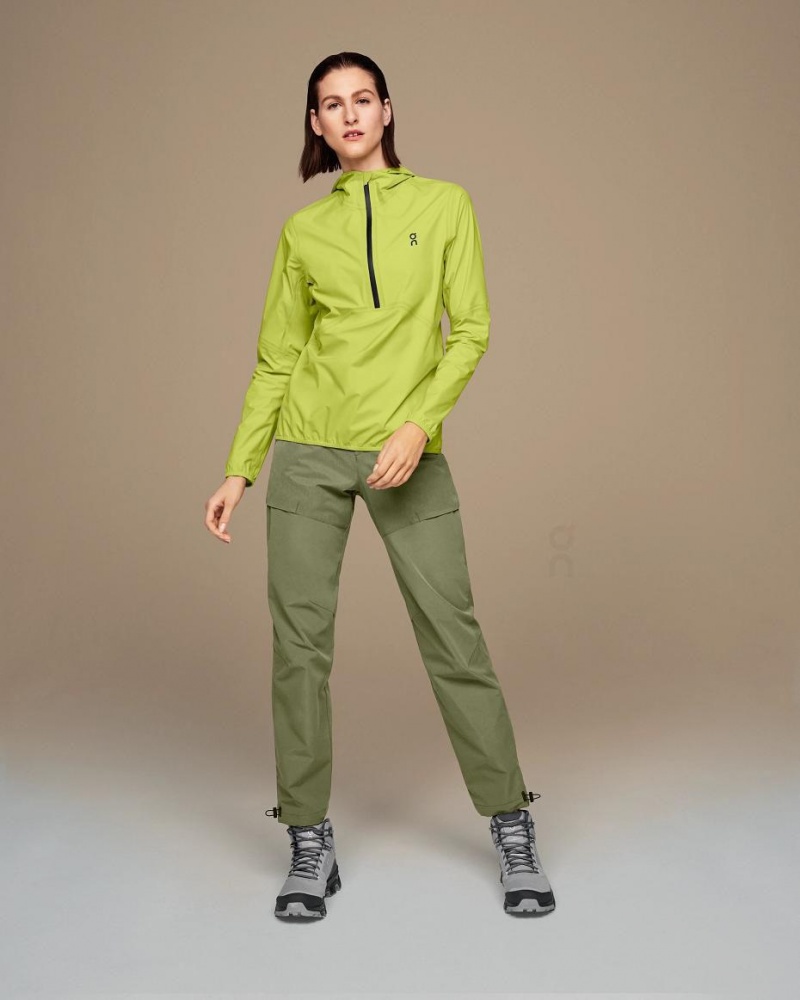 Green On Waterproof Anorak Women's Jackets | USA_ON9105
