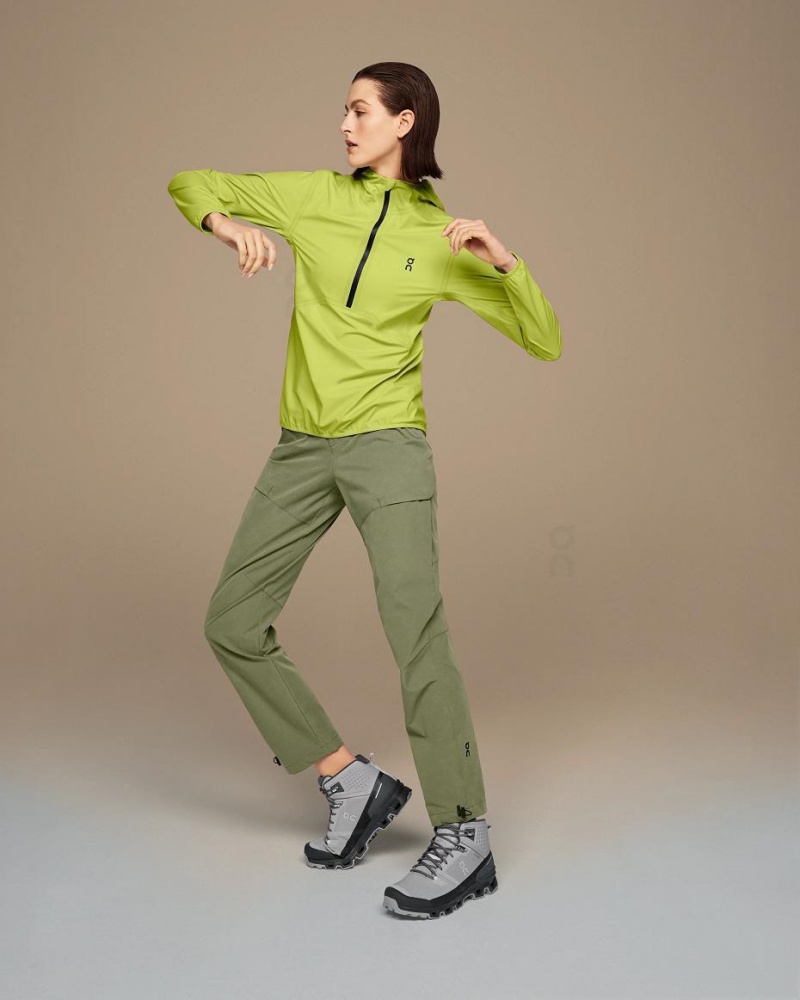 Green On Waterproof Anorak Women's Jackets | USA_ON9105