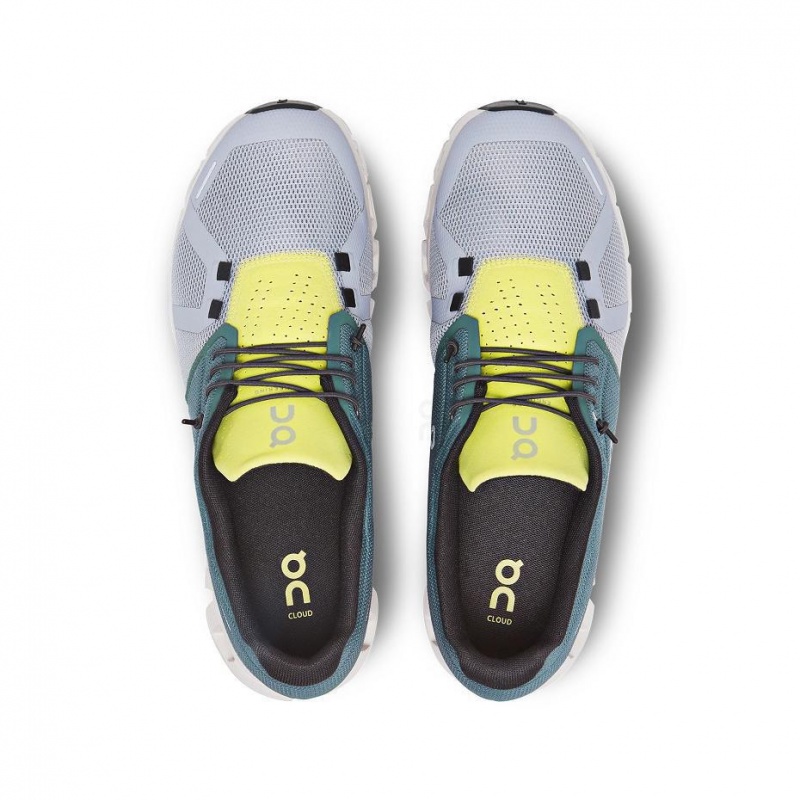 Green / Grey On Cloud 5 Men's Sneakers | USA_ON8340