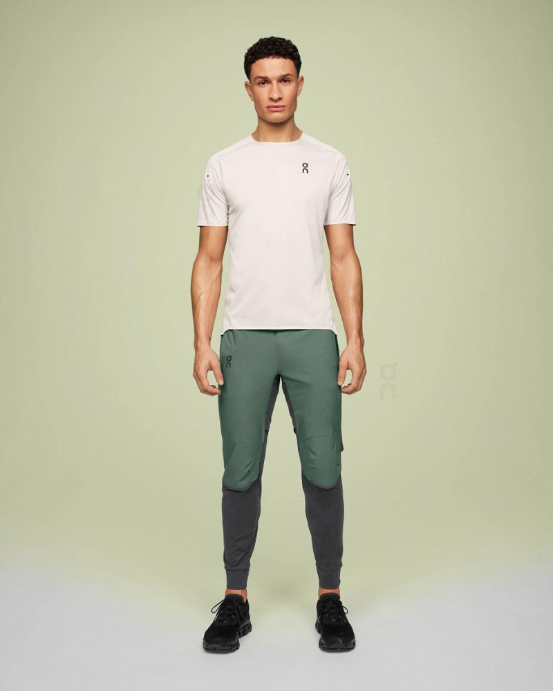 Green / Grey On Running Men's Pants | USA_ON8286