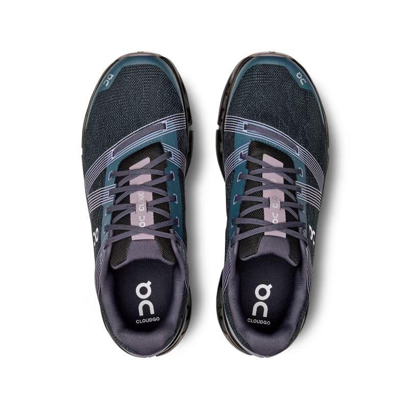 Green / Purple On Cloudgo Wide Men's Road Running Shoes | USA_ON8806