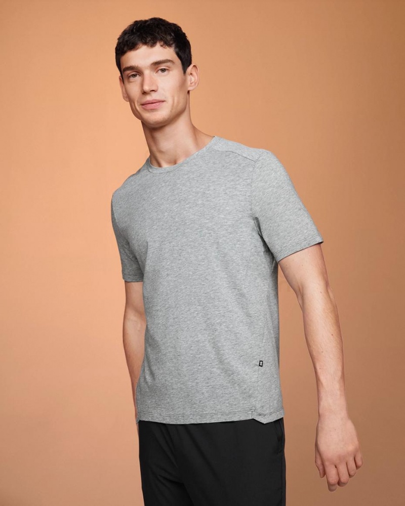 Grey On Active-T Men\'s T-shirts | USA_ON9166