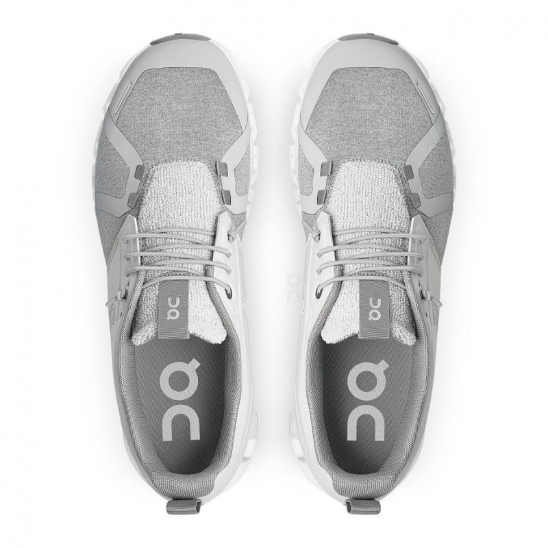 Grey On Cloud 5 Terry Men's Sneakers | USA_ON8324