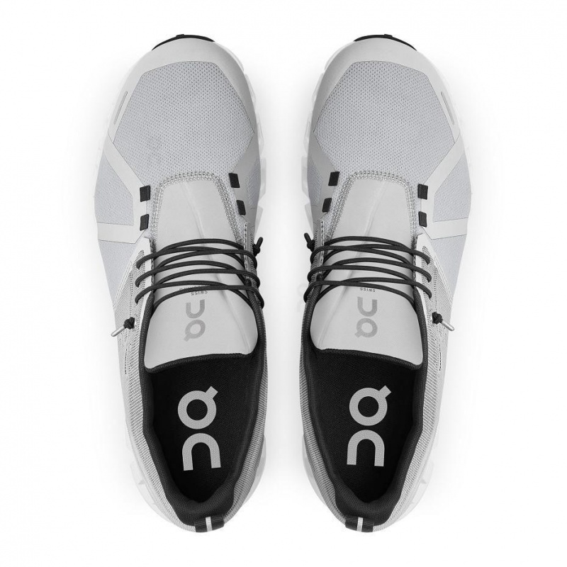 Grey On Cloud 5 Waterproof Men's Sneakers | USA_ON8902
