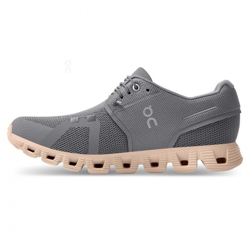 Grey On Cloud 5 Women's Sneakers | USA_ON8414