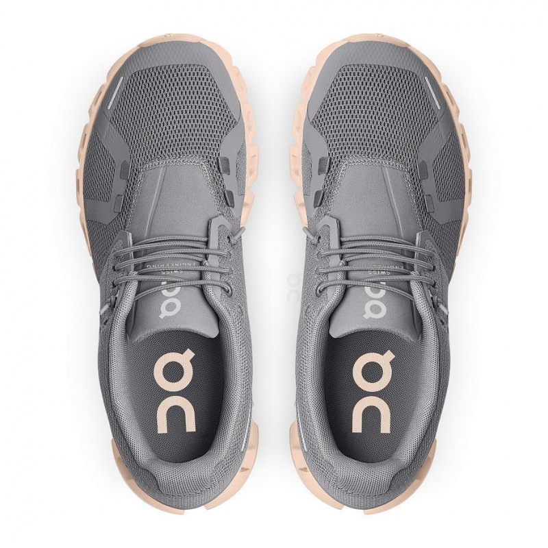 Grey On Cloud 5 Women's Sneakers | USA_ON8414