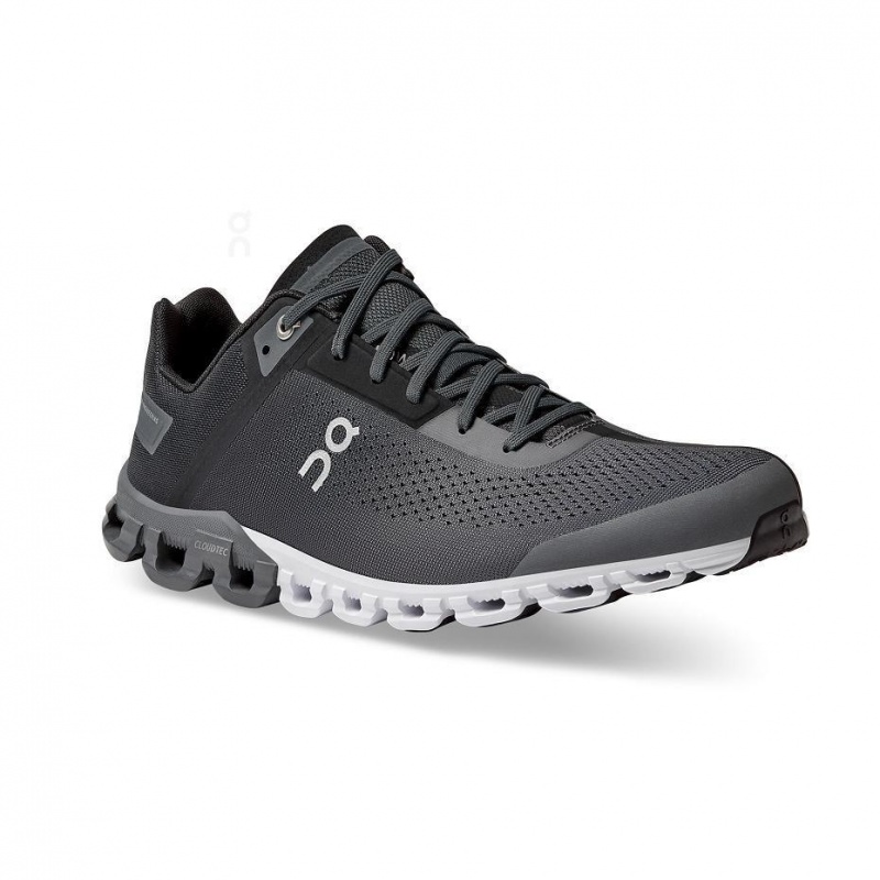 Grey On Cloudflow Men's Road Running Shoes | USA_ON9125