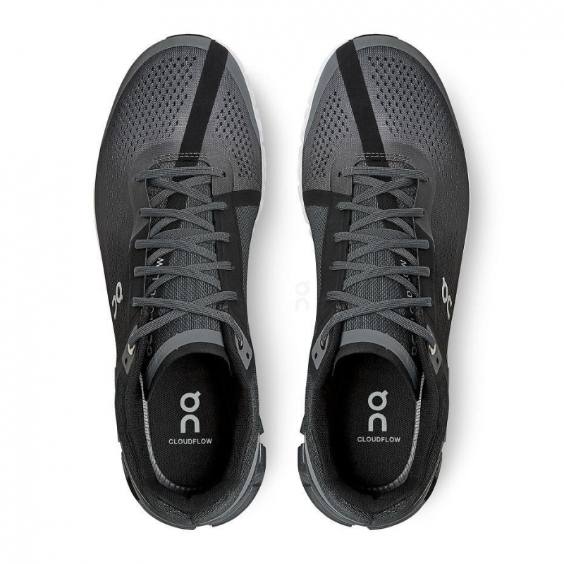 Grey On Cloudflow Men's Road Running Shoes | USA_ON9125