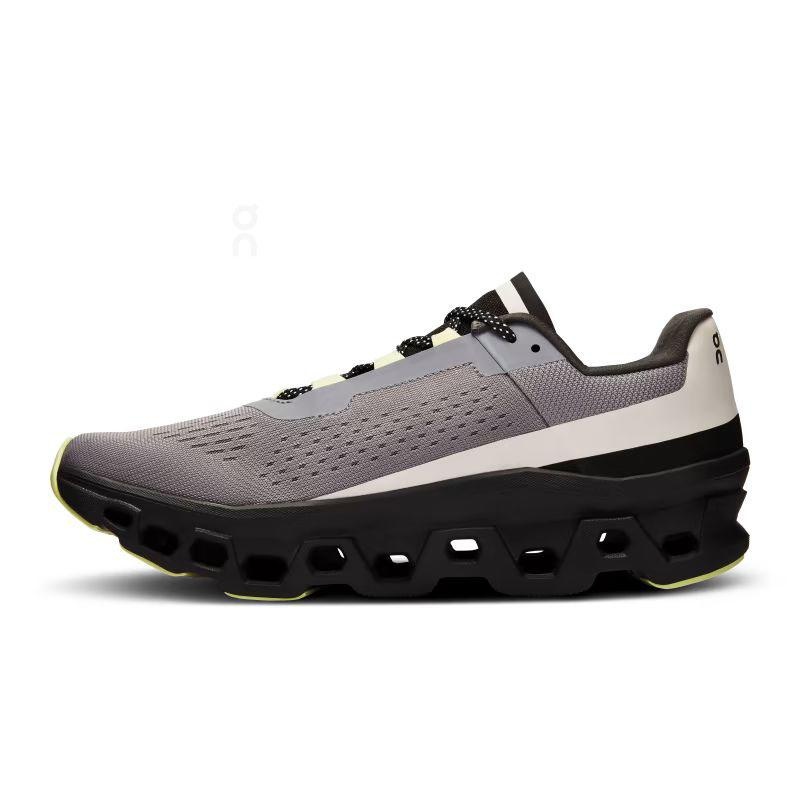 Grey On Cloudmonster Men's Road Running Shoes | USA_ON9128
