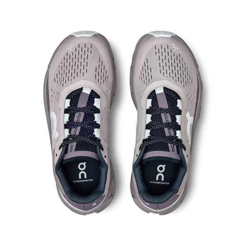 Grey On Cloudmonster Women's Road Running Shoes | USA_ON8145