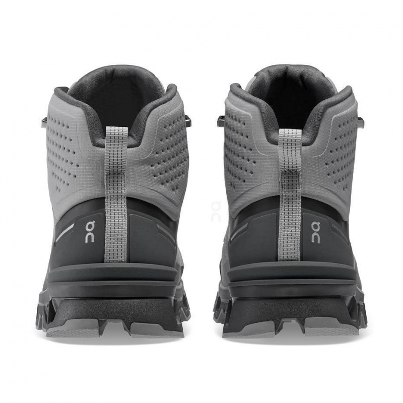 Grey On Cloudrock 2 Waterproof Men's Hiking Boots | USA_ON8383