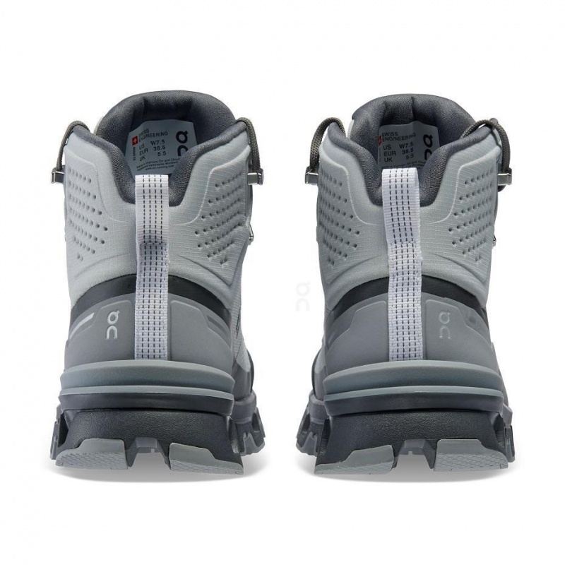 Grey On Cloudrock 2 Waterproof Women's Hiking Boots | USA_ON8863