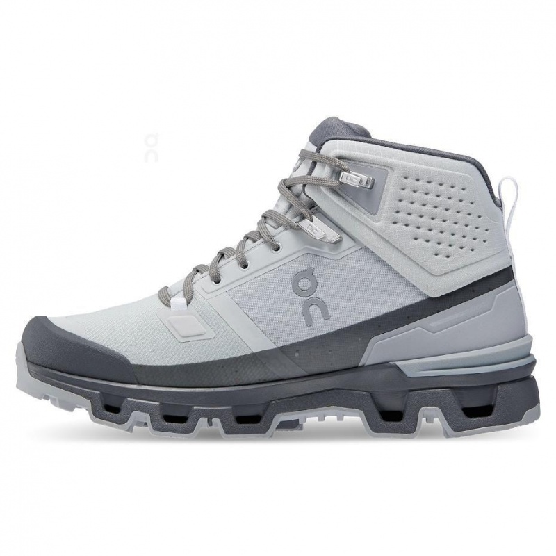 Grey On Cloudrock 2 Waterproof Women's Hiking Boots | USA_ON8863