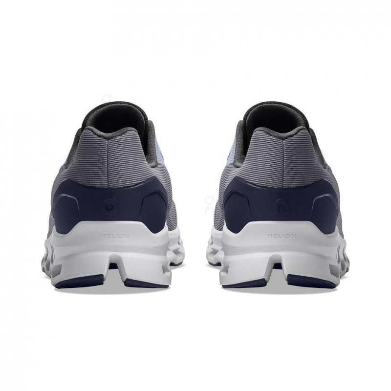 Grey On Cloudstratus Men's Road Running Shoes | USA_ON8624