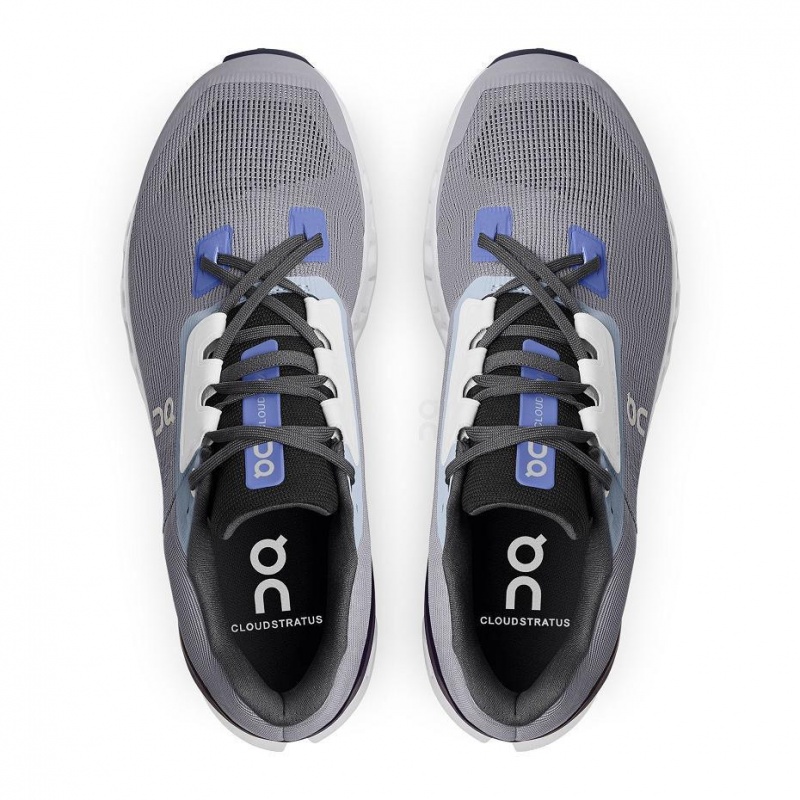 Grey On Cloudstratus Men's Road Running Shoes | USA_ON8624